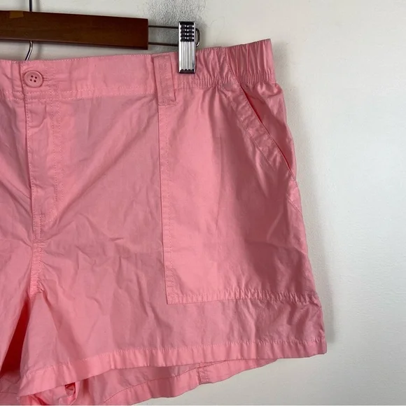 Abound Light Coral Pink Cargo Shorts Beach Vacation Size XL Colorful Summer Trip - Picture 5 of 11
